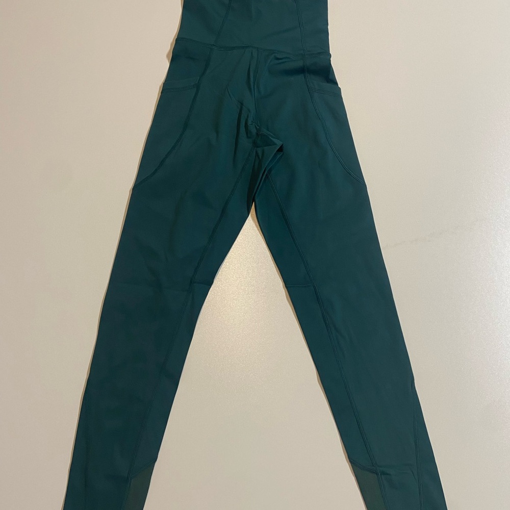 P'tula Green crystal High-Waisted Performance Leggings c - Picture 4 of 7